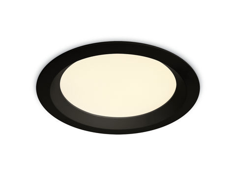 Lecce LED 20W 1500lm 3K-4K-6K UGR<19 230V IP44 negru