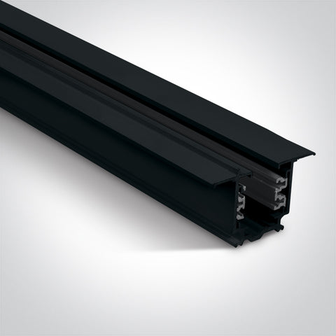 3PH-pătrat de cale încastrată 3m, negru