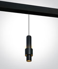 TUBE PL LED DALI 7W 490lm 930 IP20 48VDC 10°/38° negru