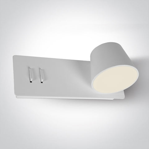 Hawk Backlight LED 6W+4W 500lm+340lm 830 IP20 230V alb