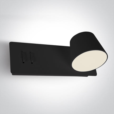 Hawk Backlight LED 6W+4W 500lm+340lm 830 IP20 230V negru