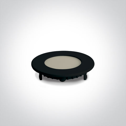 Sutil Round2 LED 3W 240lm 3K/4K/5,7K IP20 230V 120° negru