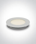 Sutil Round2 LED 8W 640lm 3K/4K/5,7K IP20 230V 120° alb