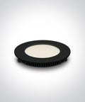 Sutil Round2 LED 8W 640lm 3K/4K/5,7K IP20 230V 120° negru