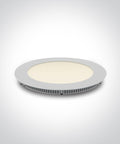Sutil Round2 LED 12W 1200lm 3K/4K/5,7K IP20 230V 120° alb