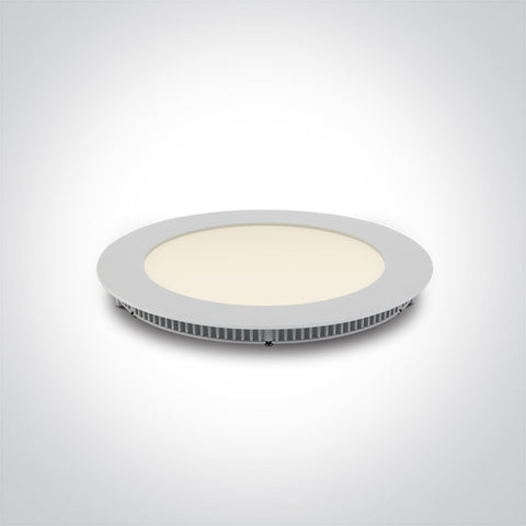 Sutil Round2 LED 12W 1200lm 3K/4K/5,7K IP20 230V 120° alb