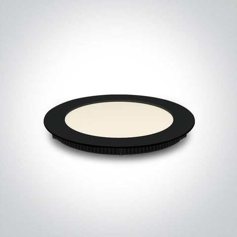 Sutil Round2 LED 12W 1200lm 3K/4K/5,7K IP20 230V 120° negru