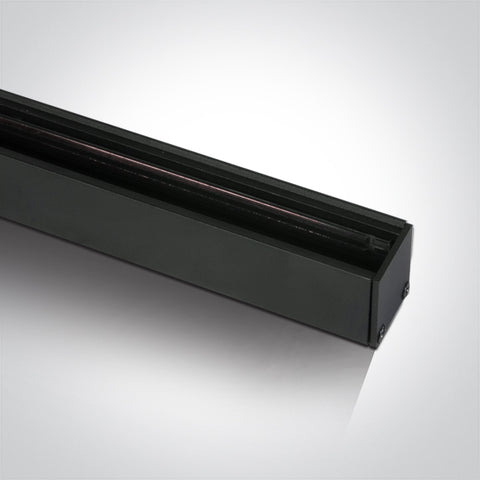 2m Profil magnetic, 48V, seria VIGO MINI, negru