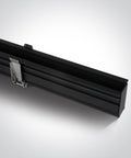Profil magnetic încastrat de 1m, 48V, seria VIGO MIDI, negru