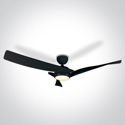 Fanlight-4 22W 2000lm 3K-4K-5,5K CRI85 Dimm IP20 230V negru