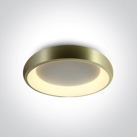 Triest LED 30W 2550lm CCT CRI90 IP20 230V 120° dimm alamă
