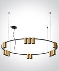 Sigo RD 15x7W MR16 GU10 110-240V negru-alama