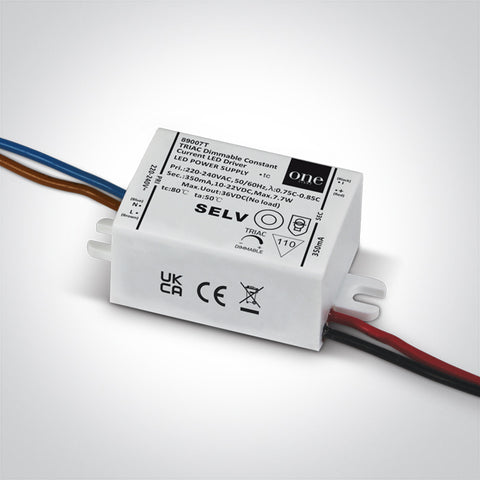 Driver LED 3,5-7W 350mA IP20 230V reglabil