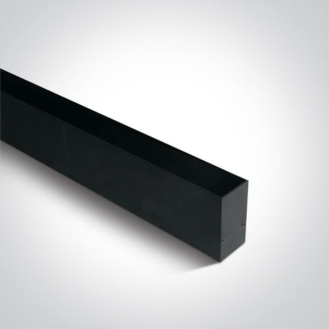 Profil magnetic 3m, 48V, seria VIGO MAXI, negru