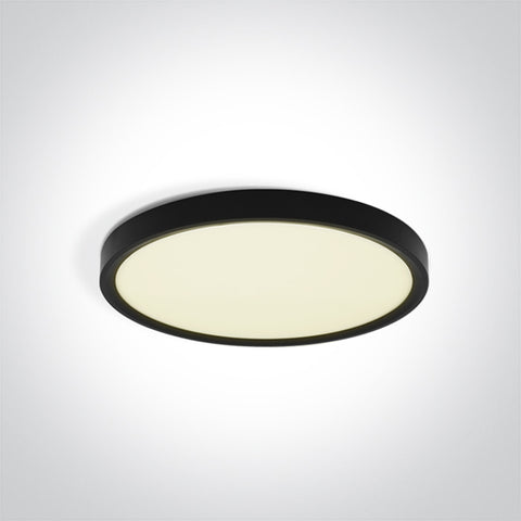 LED plat 18W 1440lm CCT CRI80 IP20 230V negru