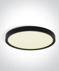 LED plat 24W 1920lm CCT CRI80 IP20 230V negru