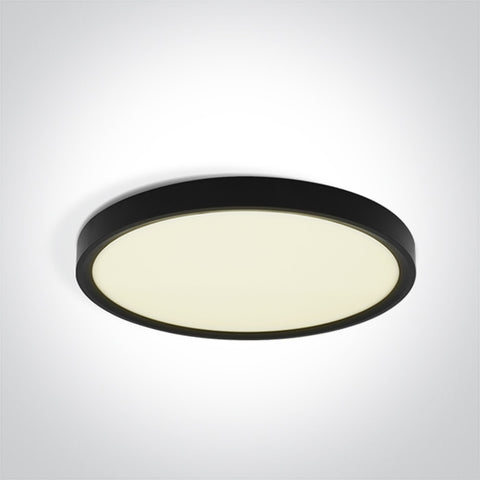 LED plat 24W 1920lm CCT CRI80 IP20 230V negru