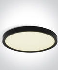 LED plat 40W 3220lm CCT CRI80 IP20 230V negru