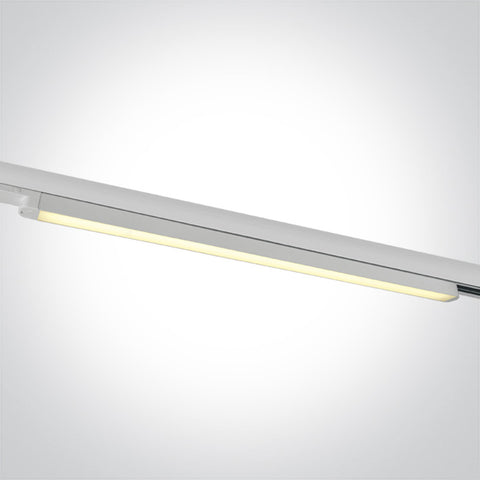 Linear Track 1 LED 25W 2500lm CCT CRI90 100-240V 110° alb