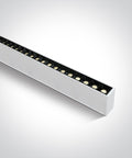 Linear B LED 20-40W 3K/4K/5K CRI90 IP20 UGR17 230V 34° alb