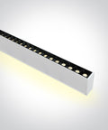 Linear BU LED 20-40W 3K/4K/5K CRI90 IP20 UGR17 230V alb