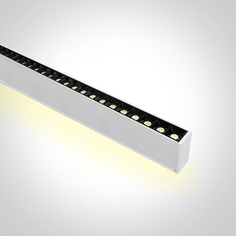Linear BU LED 20-40W 3K/4K/5K CRI90 IP20 UGR17 230V alb