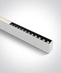 Linear C LED 20-40W 3K/4K/5K CRI90 IP20 UGR17 230V 34° alb