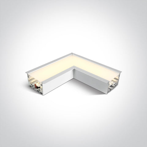Colț 90° pentru Linear R 20-40W 3K/4K/5K IP20 230V 120° alb