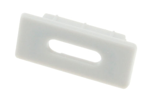 Profile end cap LBF flat with longhole