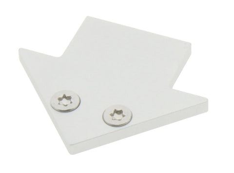 Profile end cap LBE angular closed incl. Screws