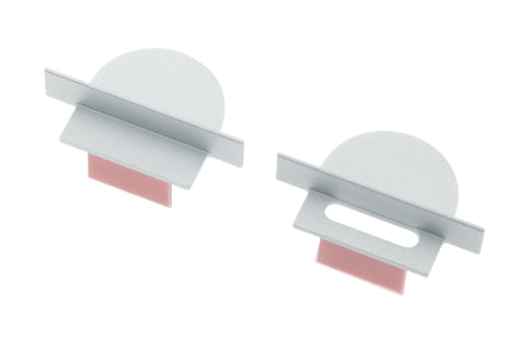 Profile end cap LBU round with longhole