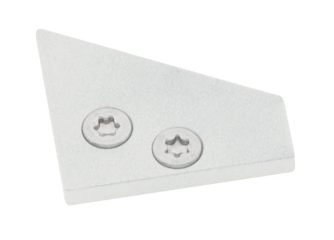 Profile end cap LBE 30/60 flat closed incl. Screws