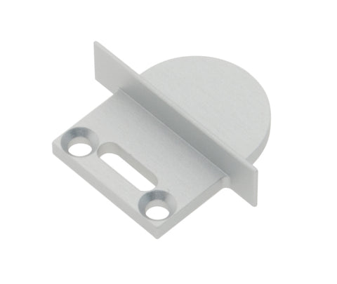 Profile endcap LBJ round with cable entry incl. screws