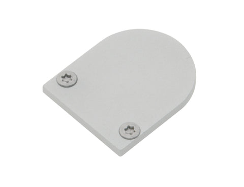 Profile endcap TBK round closed incl. screws
