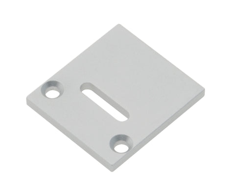 Profile endcap TBK square with cable entry incl. screws