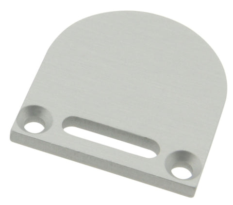 Profile end cap TBF round with longhole for cable