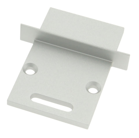 Profile end cap TBI angular with longhole for cable