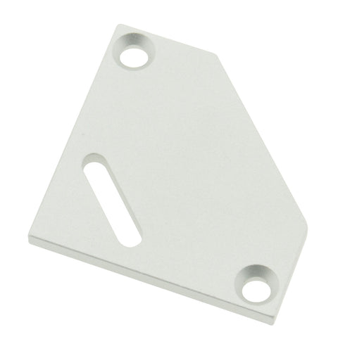 Profile end cap TBE flat with longhole incl. screws