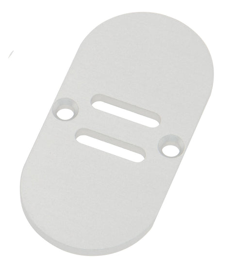 Profile endcap TBH round with cable entry incl. screws