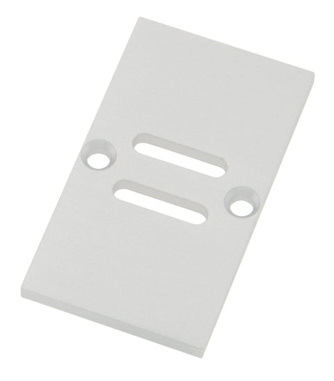 Profile endcap TBH square with cable entry incl. screws