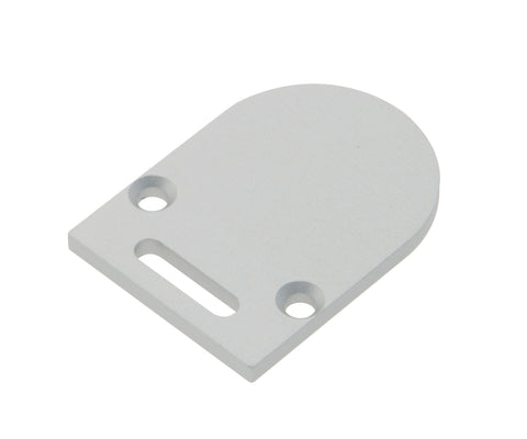 Profile endcap TBL round with cable entry incl. screws