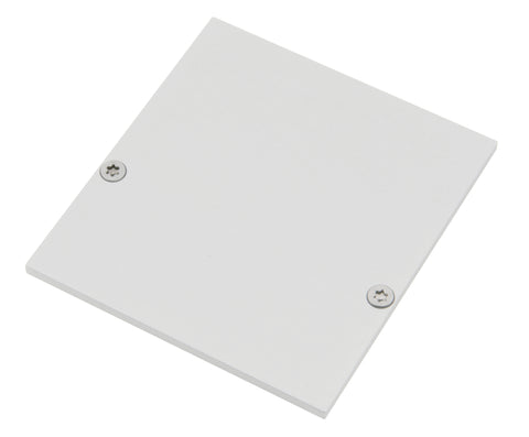Profile endcap SLR square closed incl. screws