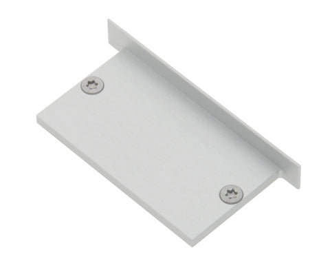 Profile endcap MFJ flat closed incl. screws