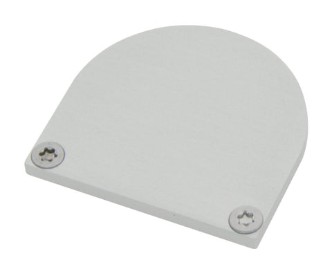 Profile end cap CLF round closed incl. Screws