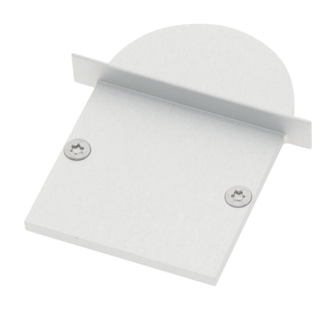 Profile end cap CLI round closed incl. Screws