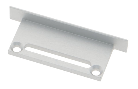 Profile end cap CLU flat with longhole incl. Screws