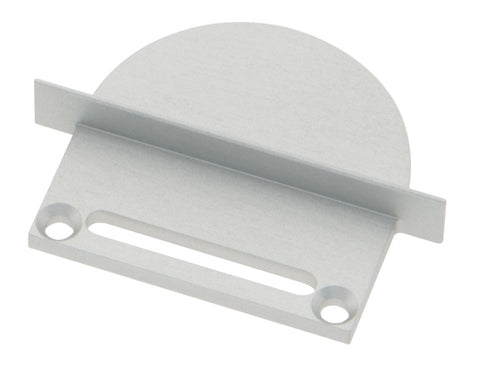 Profile end cap CLU round with longhole incl. Screws
