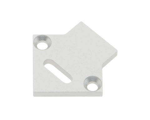 Profile endcap KLE square with cable entry incl. screws