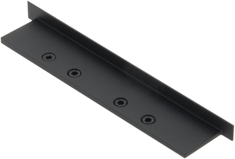 Capac profil LBGI plat inchis / negru, incl. 4x Torx M2,5