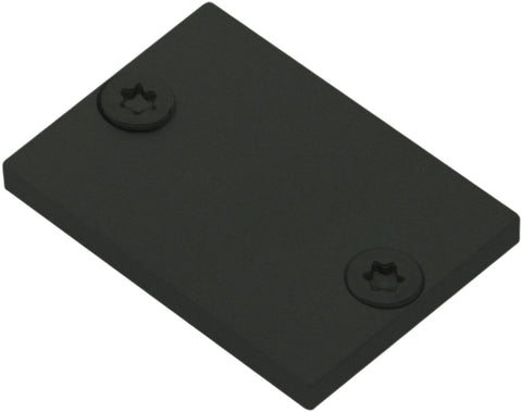 Capac profil LBA plat inchis / negru